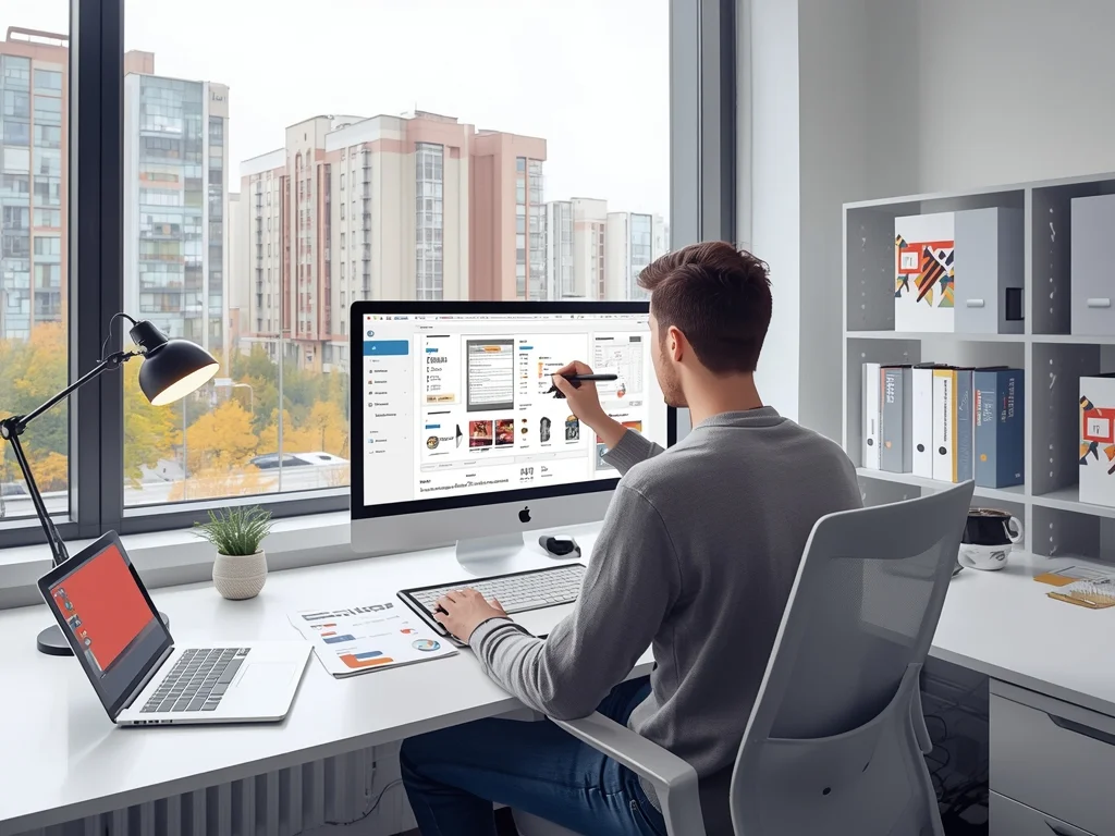 Projektant grafiki stron internetowych
