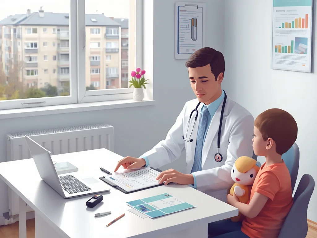 Lekarz – specjalista endokrynologii i diabetologii dziecięcej