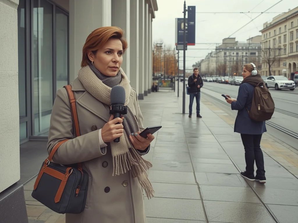 Reporter radiowy / telewizyjny / prasowy