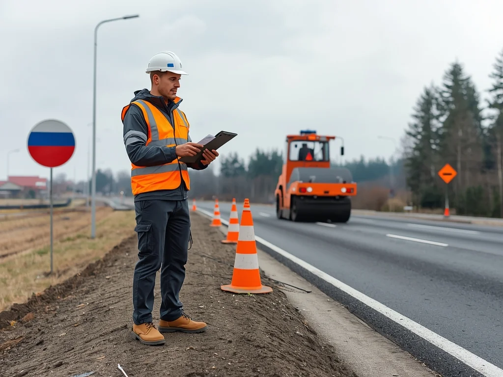 Inspektor budowy dróg