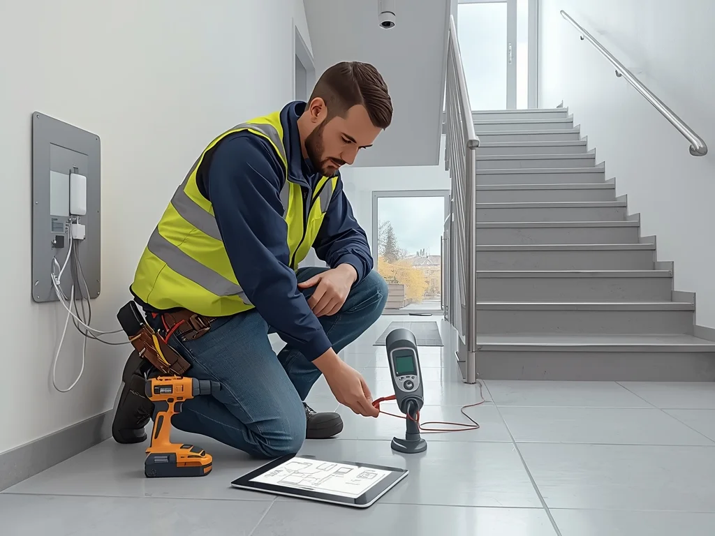 Instalator systemów alarmowych przeciwkradzieżowych