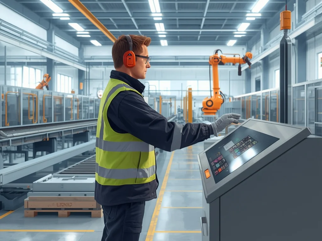 Operator zautomatyzowanej linii produkcyjnej