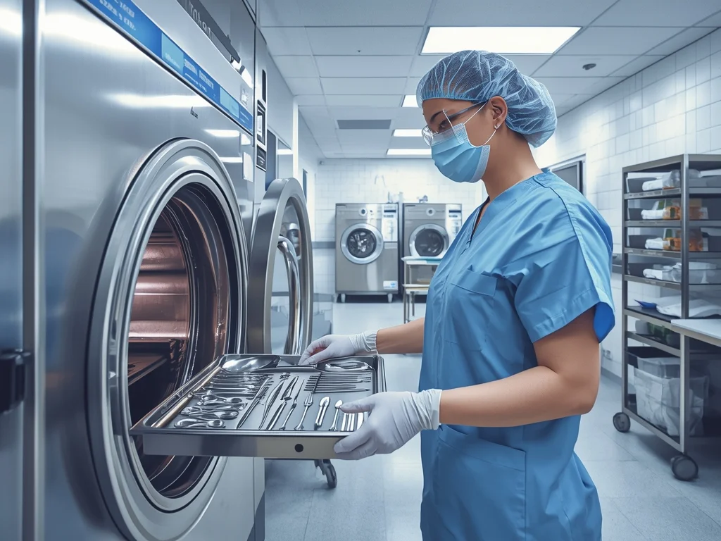 Operator systemów sterylizacji artykułów sanitarnych, sprzętu i aparatów