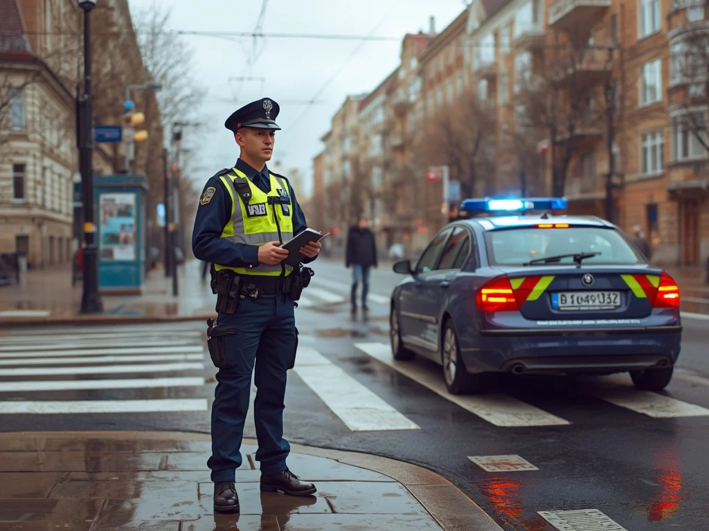 Policjant służby prewencji