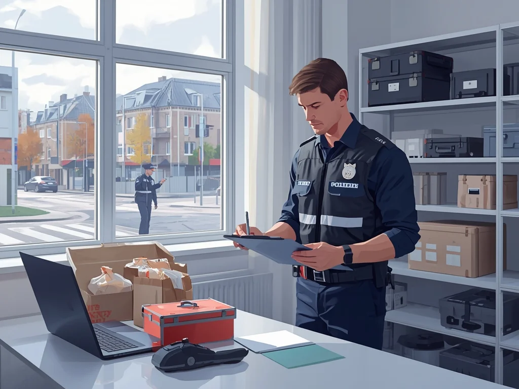 Policjant służby wspomagającej