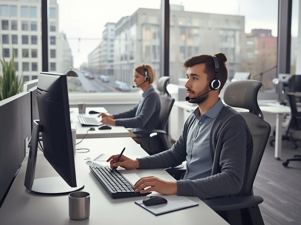 Pracownik centrum obsługi telefonicznej (pracownik call center)