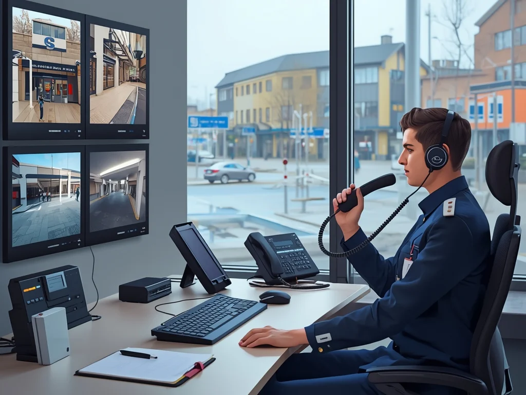 Pracownik obsługi monitoringu