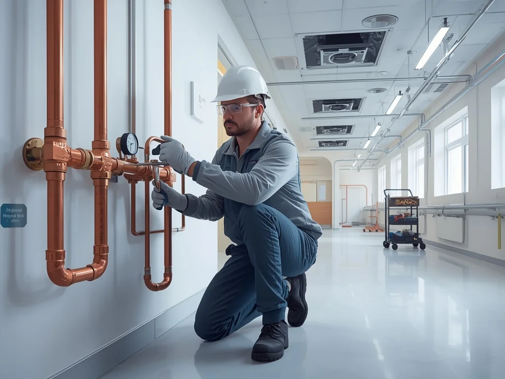 Monter instalacji gazów medycznych