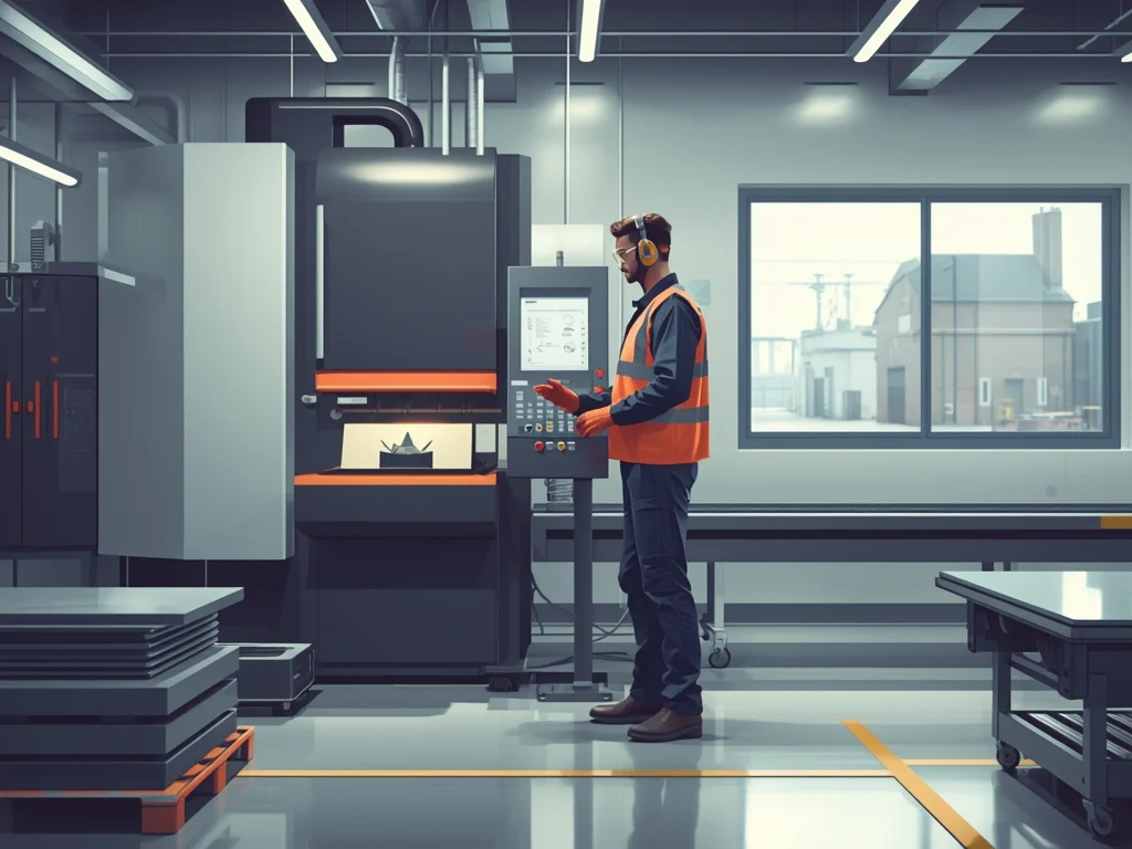 Operator maszyn do produkcji wyrobów z metalu