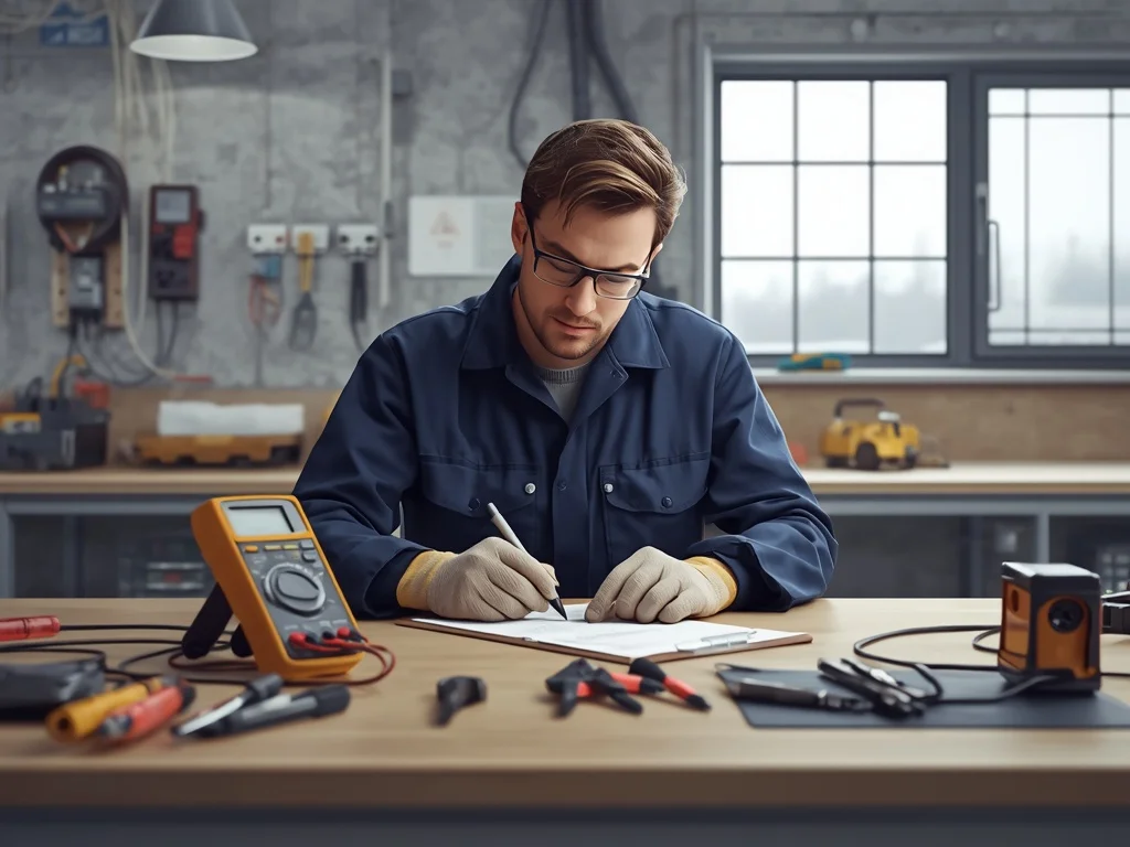 Elektromechanik elektrycznych przyrządów pomiarowych
