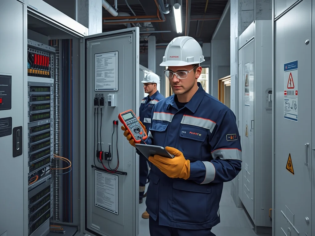 Elektromonter telekomunikacyjnych urządzeń zasilających
