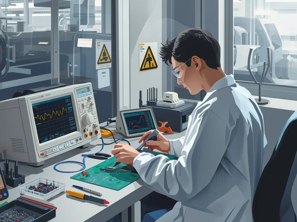 Monter-elektronik – aparatura pomiarowa