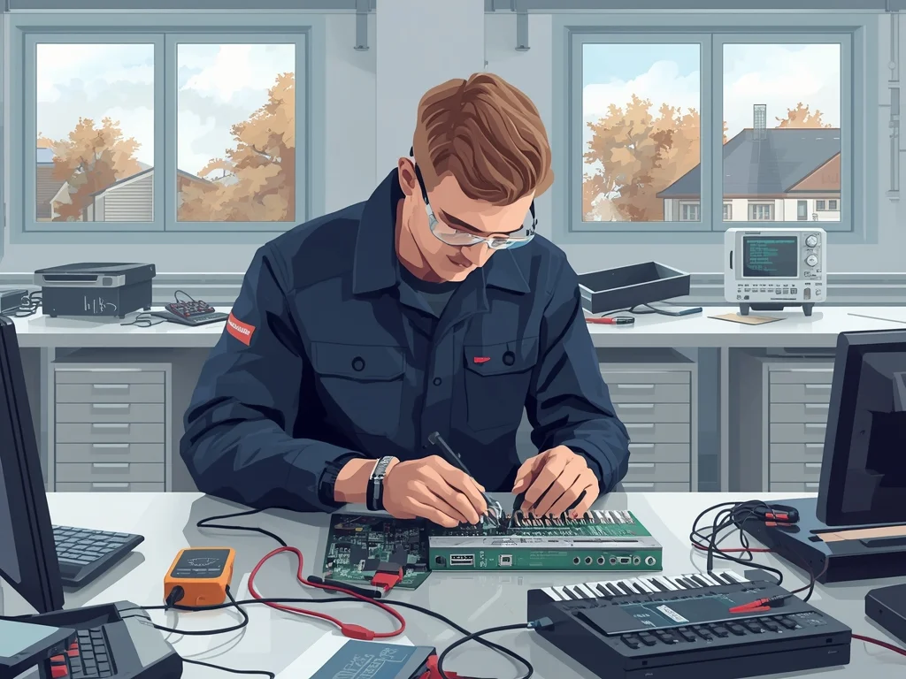Monter-elektronik – elektroniczne instrumenty muzyczne