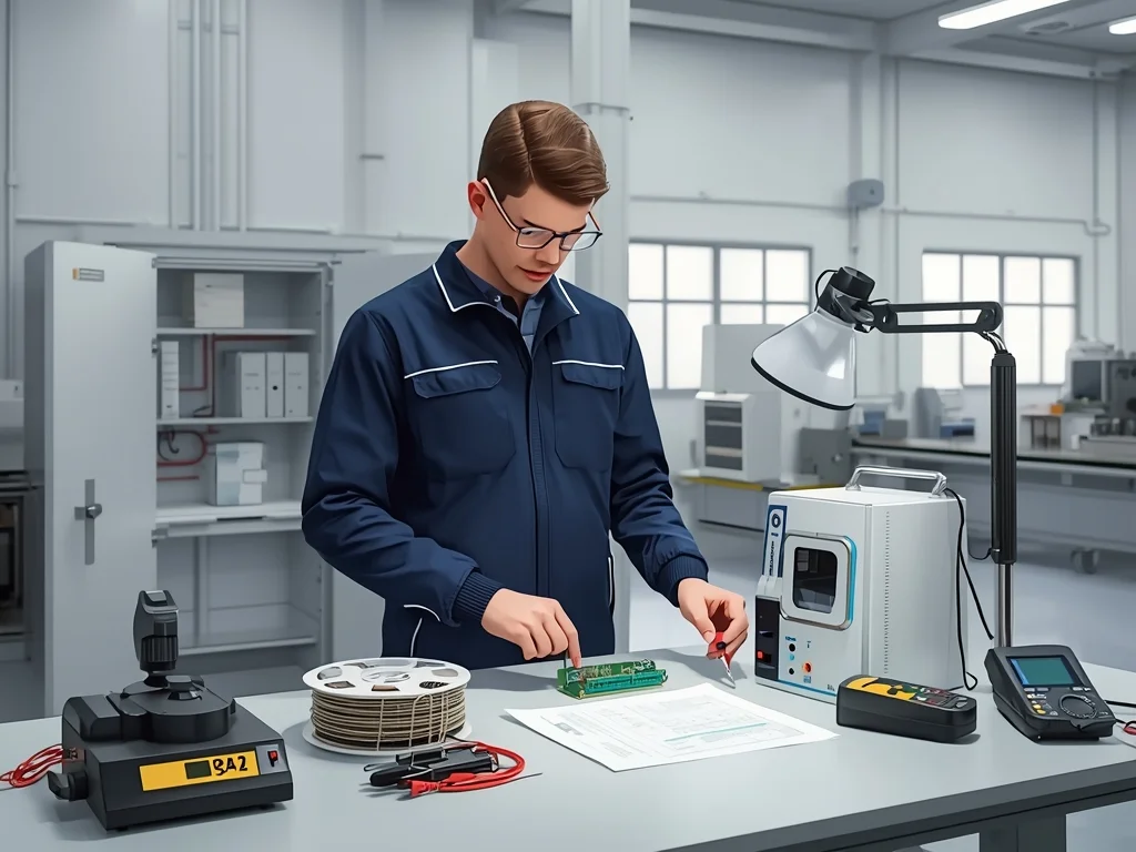 Monter-elektronik – układy elektroniczne automatyki przemysłowej