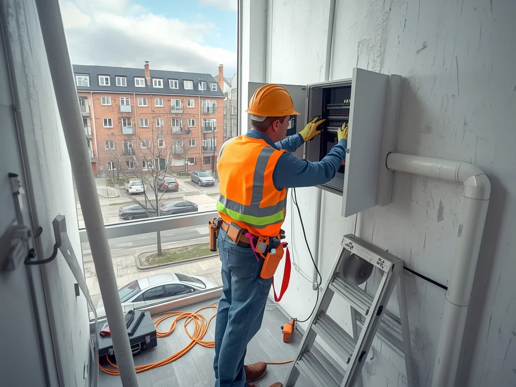 Monter instalacji i urządzeń telekomunikacyjnych (telemonter)