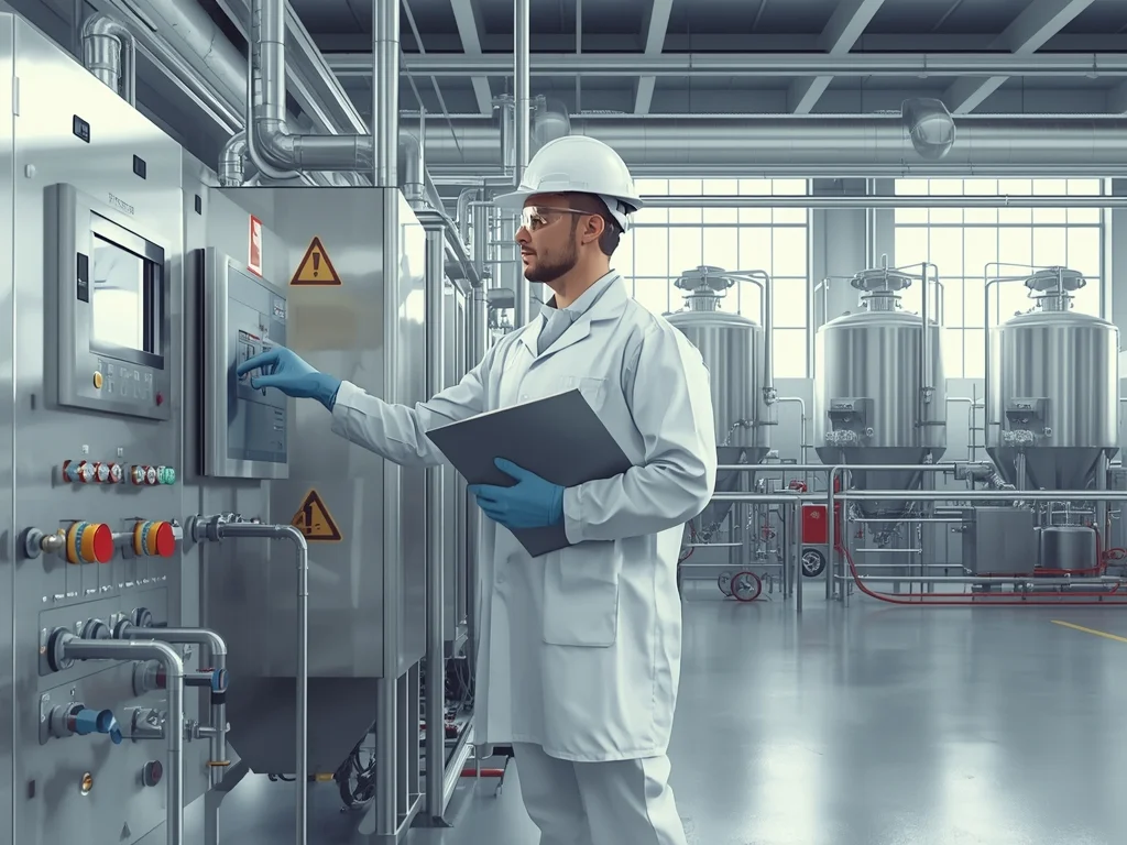 Operator urządzeń do produkcji dezynfektantów