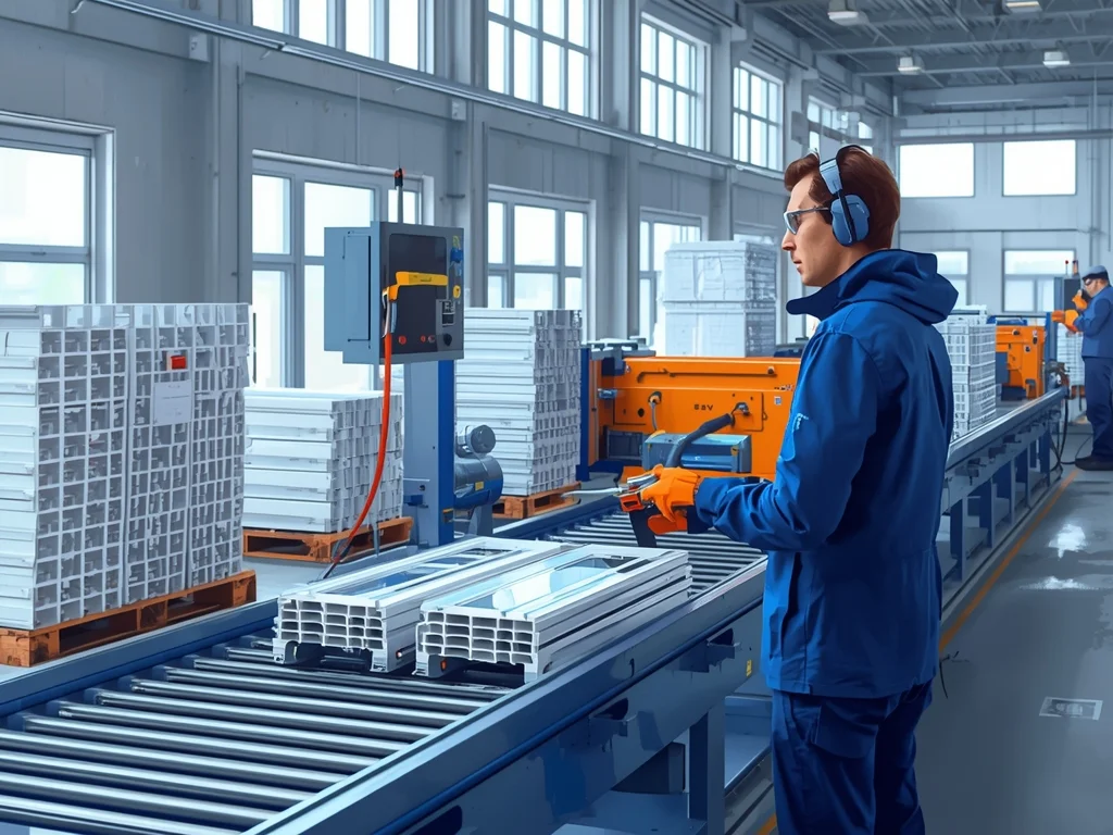 Operator maszyn i urządzeń do produkcji okien z tworzyw sztucznych