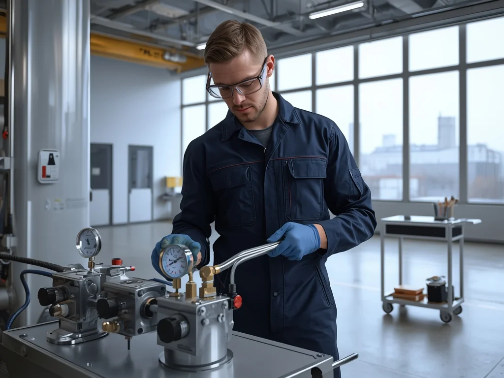Monter układów hydraulicznych i pneumatycznych