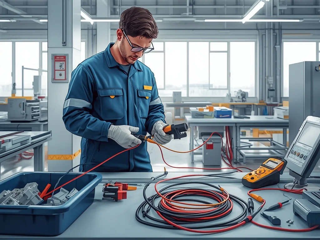 Monter osprzętu elektrotechnicznego