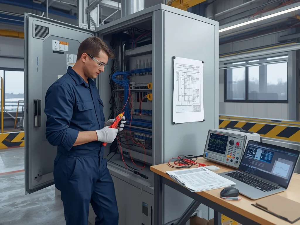 Monter elektronicznego wyposażenia maszyn i urządzeń